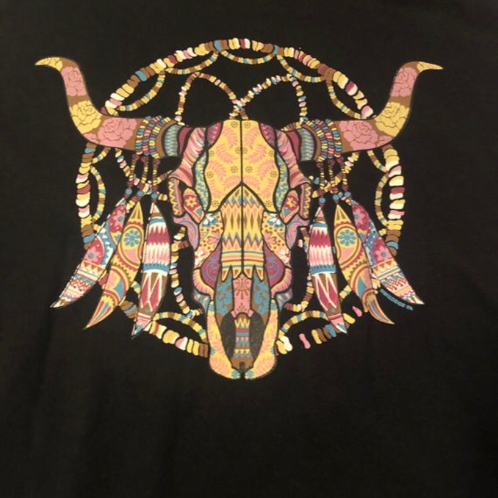 NWT Mosaic Skull Tank Top